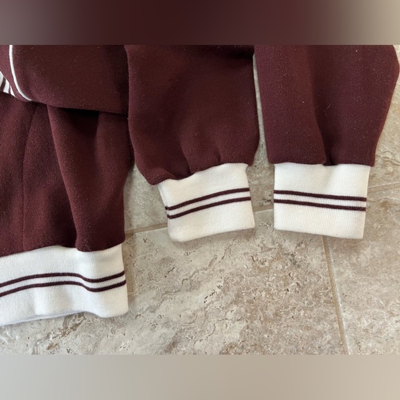 Christian Dior Vintage Monsieur Vintage Zip-Up Track Jacket in Burgundy, size XL - Picture 10 of 11